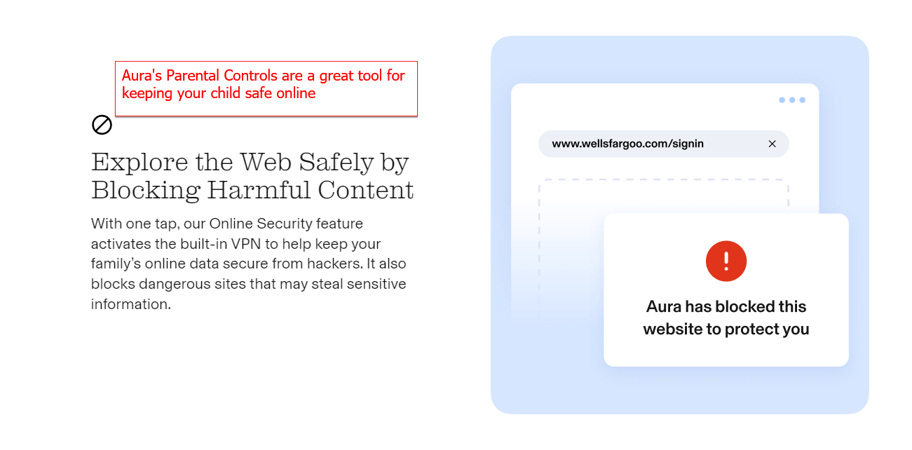 Aura Parental Controls